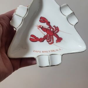 Cape Breton Lobster Design Ashtray